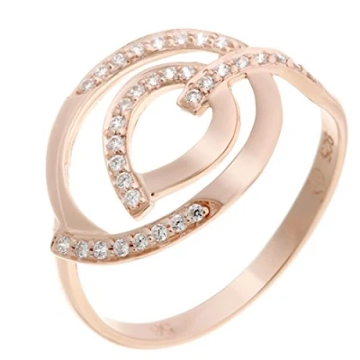 Abbildung von Orphelia Damen Ring Sterling Silber 925 Rosé ZR 7114/RG
