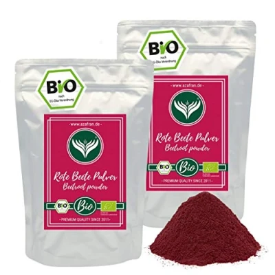 Abbildung von Azafran BIO Rote Beete Pulver Bete getrocknet gemahlen 1kg