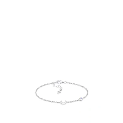 Abbildung von Elli Halfmoon Astro Armband, Damen, Größe: 16, Silver