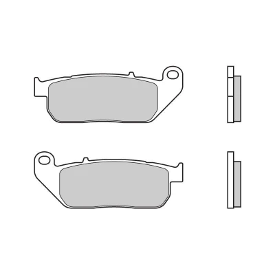 Abbildung von Brembo Bremsbeläge Sintermetall 07HD13.SA 101,6x38,6x8,9mm
