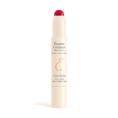 Abbildung von Embryolisse Farbbalsam, 3 in 1, intensives Rot Lippen, Wangen, Augen 94 % natürlich vegan ohne Parfüm Satin Finish feuchtigkeitsspendend Centella &amp; Aloe Vera hergestellt Frankreich