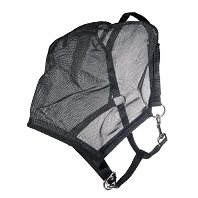 Abbildung von HKM Fliegenmaskenhalfter Schwarz Pony