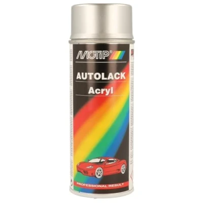 Abbildung von MOTIP 55310 Fahrzeug Kombinationslack 400ml Spraydose schwarz Kompakt silber metallic 12 ml