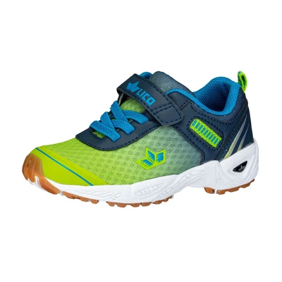Abbildung von LICO Barney Sneaker low für Kinder, Größe: 28, Lemon/marine/blau Schuhe
