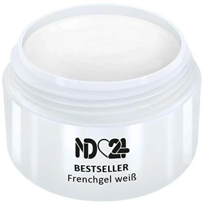 Abbildung von French Gel White Weiß Uv Nagelgel Made in Germany (15ml)