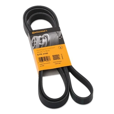 Abbildung von CONTITECH 6PK2155 Keilrippenriemen 2155 6 MERCEDES BENZ: C Klasse Limousine, SLK, E VOLKSWAGEN: LT 28 46 2 Kasten, 35 II Bus