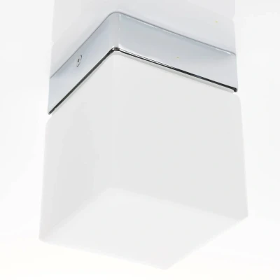 Abbildung von Helestra Keto LED Deckenleuchte, Würfel, chrom