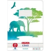 Abbildung von Heft A4 16 Blatt Lineatur 27 GREENline Elefant