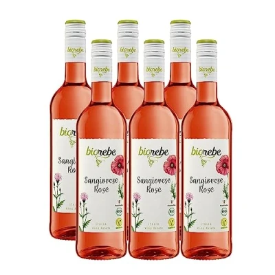 Abbildung von Biorebe Sangiovese Rosé Halbtrocken (6 x 0,75l)