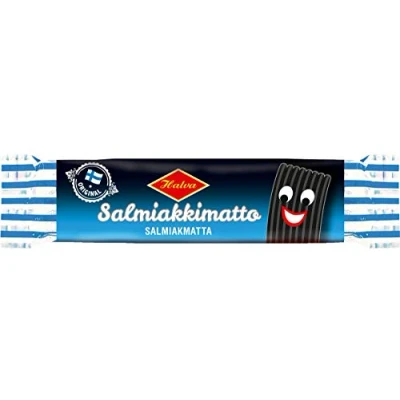 Abbildung von Halva Salmiakkimatto Salty Lakritze 6 Riegel of 60g
