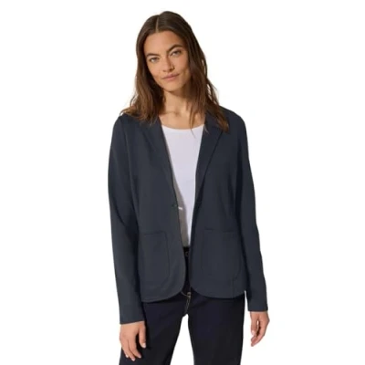Abbildung von CECIL Damen B212235 Basic Strukturblazer, universal Blue, XS