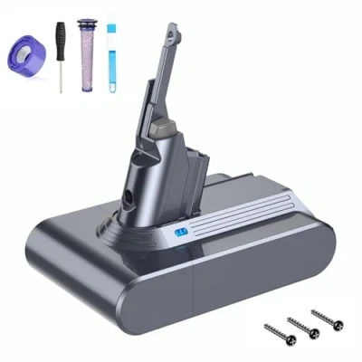 Abbildung von V7 Akku,FLYLINKTECH Ersatzakku für Dyson Animal Motorhead Pro Trigger Fluffy Mattress Absolute Staubsauger
