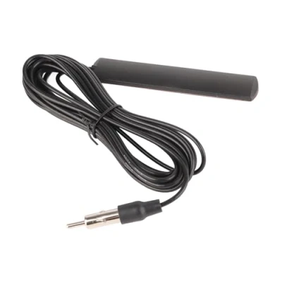 Abbildung von Kennso Auto Scheibenantenne Universal FM AM Antenne Verstärker ANT 309 Patch Radioantenne Windschutzscheibenhalterung 85 112Mhz 5m Kabel