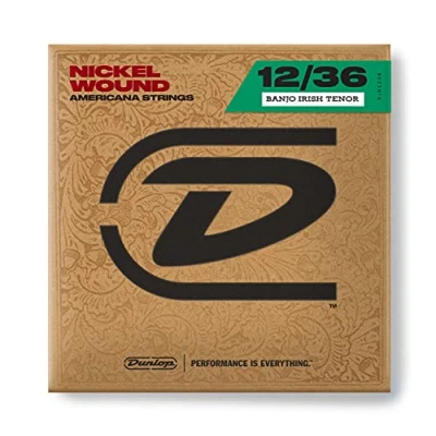 Abbildung von Dunlop Strings DJN1236 Nickel Irisches Tenjo Banjo (4er Satz)