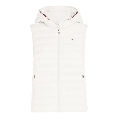 Abbildung von Tommy Hilfiger Curve Padded VEST Weste, Damen, Größe: 46, Ancient white