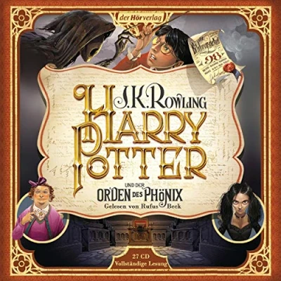 Abbildung von Harry Potter und der Orden des Phönix: gelesen von Rufus Beck (Harry Potter, Beck, Band 5)