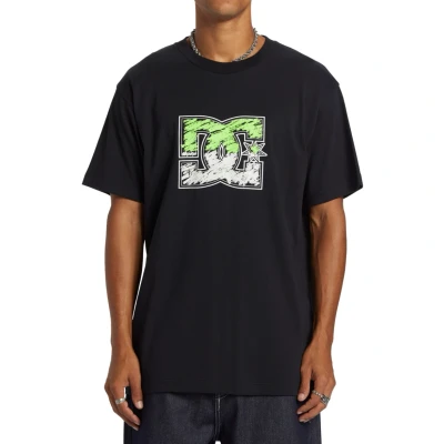 Abbildung von DC Shoes STAR Inline Tshirt print, Größe: XS, Black