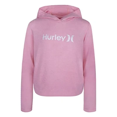 Abbildung von Hurley Mädchen One and Only Hoodie, Pink Flamingo Heather, 7 Jahre EU