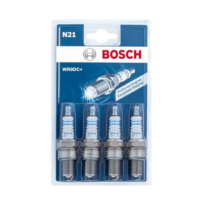 Abbildung von Bosch Automotive WR9DC+ (N21) Nickel Zündkerzen 4er Set
