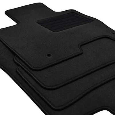 Abbildung von Mattenprofis Premium Velour Fußmatten passend für Hyundai Tucson 4 IV NX4 ab Bj. 2021 Kettelung schwarz