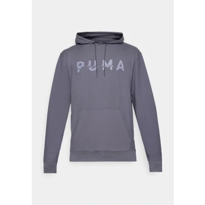 Abbildung von PUMA Unisex M CLOUDSPUN Branded Hoodie Kapuzenpullis, Galactic Gray,