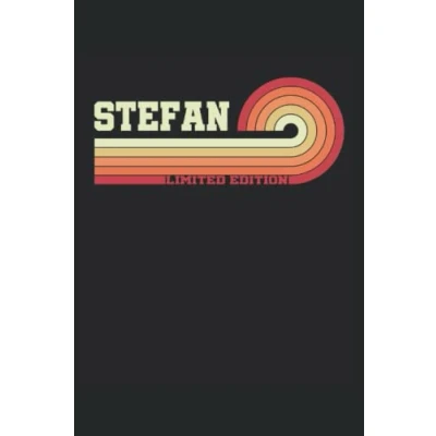 Abbildung von Stefan Limited Edition: Notizbuch für I Eintragen von Notizen, Texten, Terminen, Aufgaben &amp; Ideen 100 karierte Seiten Geschenkidee