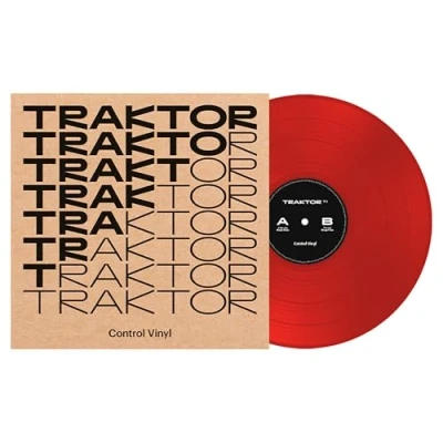Abbildung von Native Instruments TRAKTOR Control Vinyl MK2 2024 Edition, red DJ