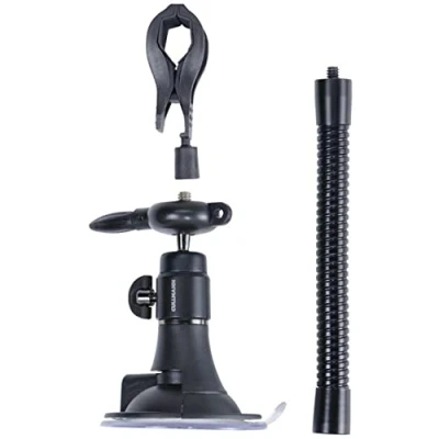 Abbildung von Cullmann Flexx Suction Saugstaiv Kit inkl. Smartphonehalterung schwarz