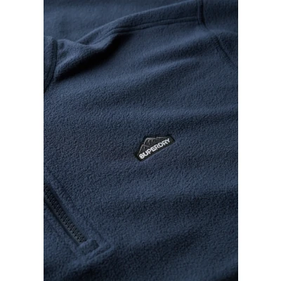 Abbildung von Superdry Polar HALF ZIP Fleecepullover, Herren, Größe: Medium, Orion blue