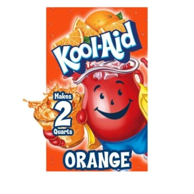 Abbildung von Kool Aid Orange Unsweetened Soft Drink Mix 0.15 ounce Envelopes (Pack of 48) by