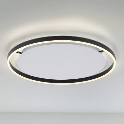 Abbildung von LED Deckenleuchte Ritus, Ø 58,5cm, anthrazit