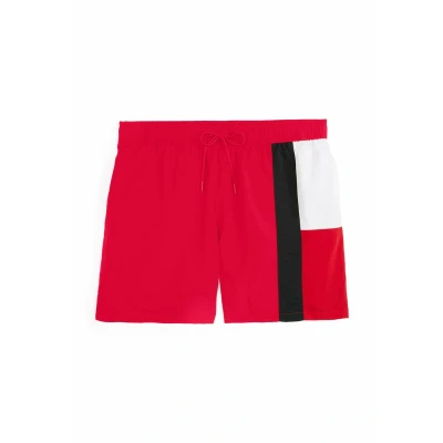 Abbildung von Tommy Hilfiger Badeshorts, Herren, Größe: Large, Medium red