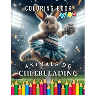 Abbildung von Animals do Cheerleading Coloring Book Kids: for Children The perfect Gift Cheerleader (Kids Books)