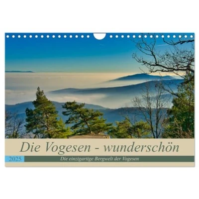Abbildung von Vogesen wunderschön (Wandkalender 2025 DIN A4 quer), CALVENDO Monatskalender