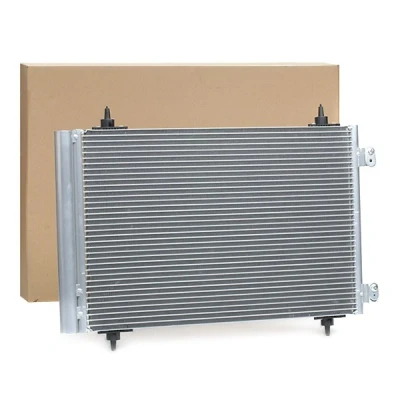 Abbildung von VAN WEZEL 09005263 Klimakondensator mit Trockner Aluminium 560 FIAT: Scudo II, Ulysse II Kastenwagen, CITROËN: C8, Jumpy Kastenwagen