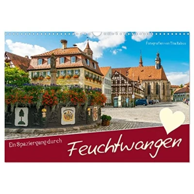 Abbildung von Ein Spaziergang durch Feuchtwangen (Wandkalender 2025 DIN A3 quer), CALVENDO Monatskalender
