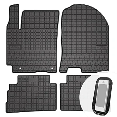 Abbildung von Gummimatten Auto Fußmatten Gummi Automatten Passgenau 4 teilig Set passend für Hyundai Kona ab 2017