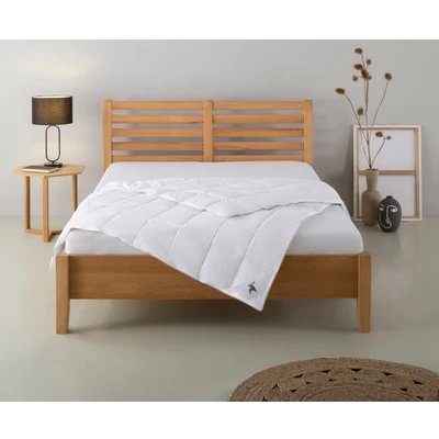Abbildung von Älgdröm Daunenbettdecke &quot;Lodiken Bettdecke 135x200 cm, 155x220 cm&quot;, leicht, Füllung 70% Daunen &amp; 30% Federn, Bezug 100% Baumwolle, (1 St.), Bettdecken, Sommer, Herbst, Winter, Decke, DOWNPASS Made in Germany