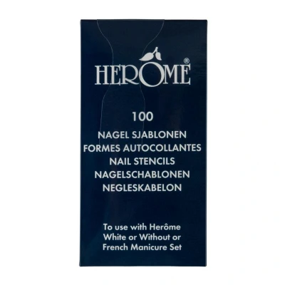 Abbildung von Her&ocirc;me Nail Stencils 10 Bl&auml;tter