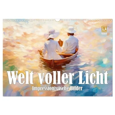 Abbildung von Welt voller Licht Impressionistische Bilder (Wandkalender 2025 DIN A3 quer), CALVENDO Monatskalender