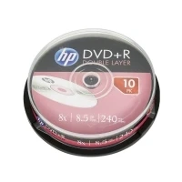 Abbildung von HP DVD+R Doppellagig 8x, 10 Stück Cake Box