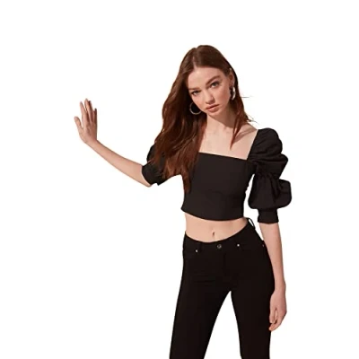 Abbildung von Trendyol Bluse, Damen, Größe: 36, Black