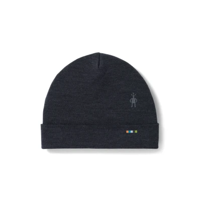 Abbildung von Smartwool Thermal Merino Reversible Cuffed Beanie Charcoal Nur eine Größe