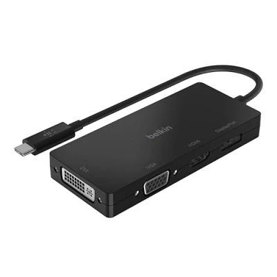Abbildung von USB C Video Adapter (HDMI, VGA, DVI, DISPLAYPORT), BLK