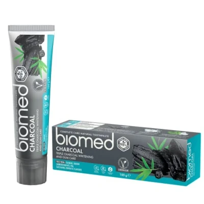 Abbildung von Biomed Charcoal Toothpaste Hydroxyapatite 100 g