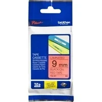 Abbildung von Brother TZe 421 (9 mm) Schwarz bis rot Tape