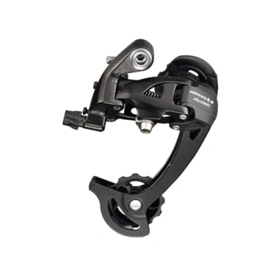 Abbildung von Schaltwerk MICROSHIFT MARVO, 9 Umdrehungen pro Minute (2/3x9), kompatibel mit Shimano, langer Schaltwerksträger, max. Modus 28 36T, Kapazität 45T (NEU)