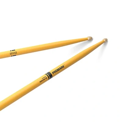 Abbildung von ProMark Drumsticks Schlagzeug Sticks Rebound 5B Acorn Yellow