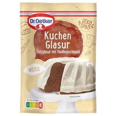 Abbildung von Dr. Oetker Kuchenglasur weiß