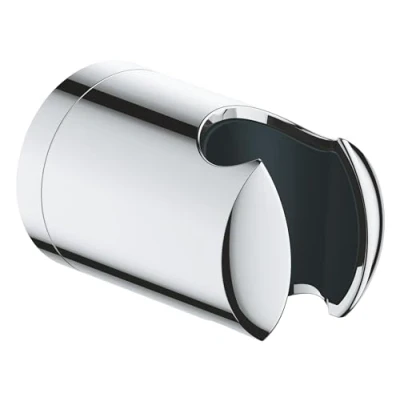 Abbildung von GROHE Vitalio Handbrausenhalter Standardgröße (nicht verstellbar, belastbar mit bis zu 20kg, langlebig), chrom, 27958001